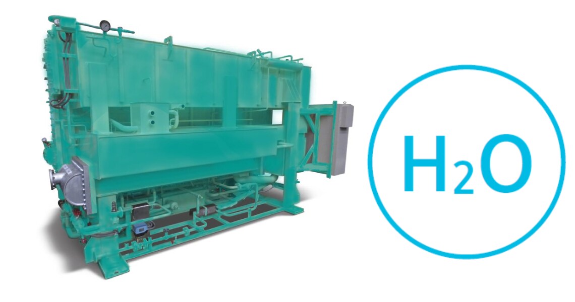 Absorption heat pump product by Johnson Controls